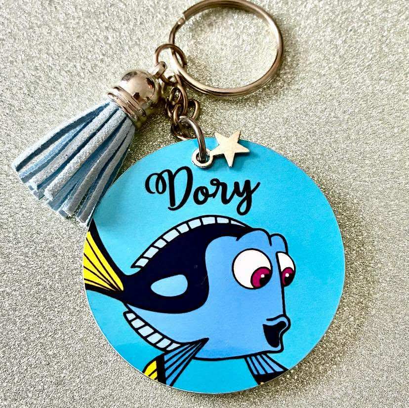 Personalised Character Keychain