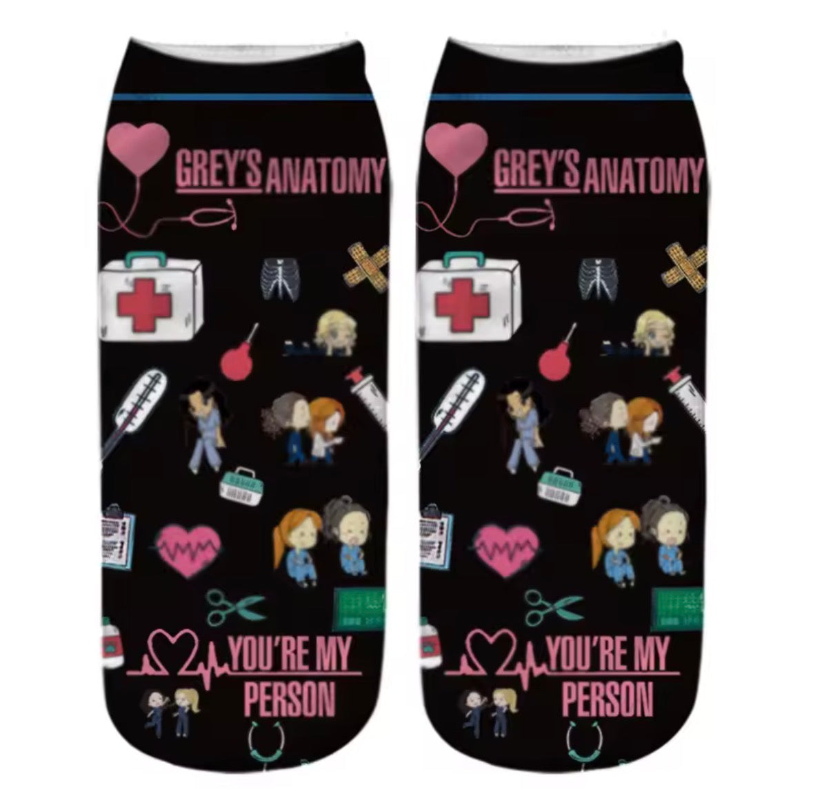 Greys Socks