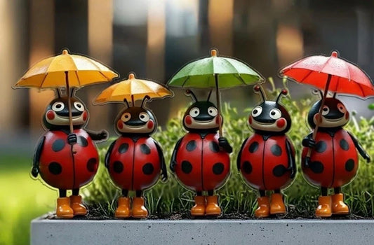 5PCS Acrylic Garden Ornaments