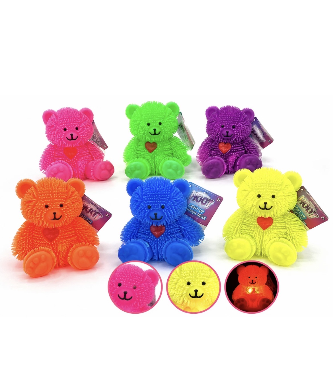 Light Up Squishy Teddy