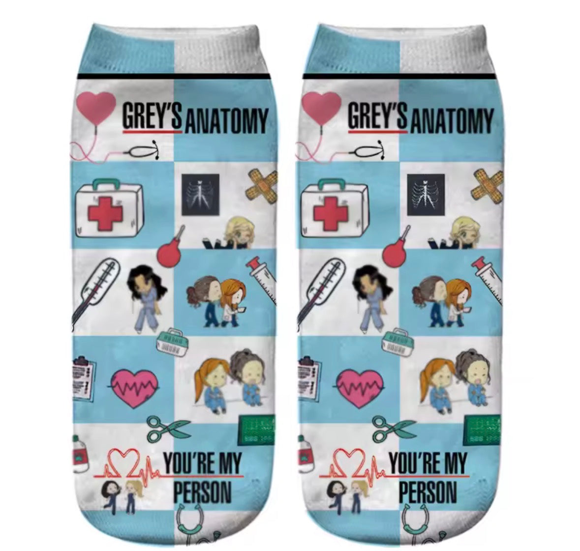 Greys Socks