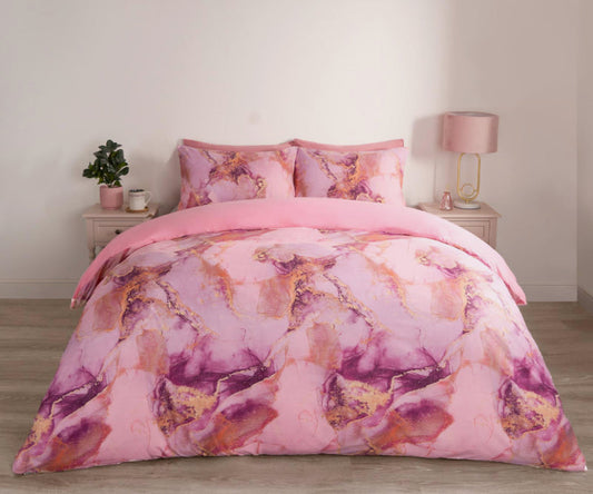 Marble Duvet Cover Set - Kingsize