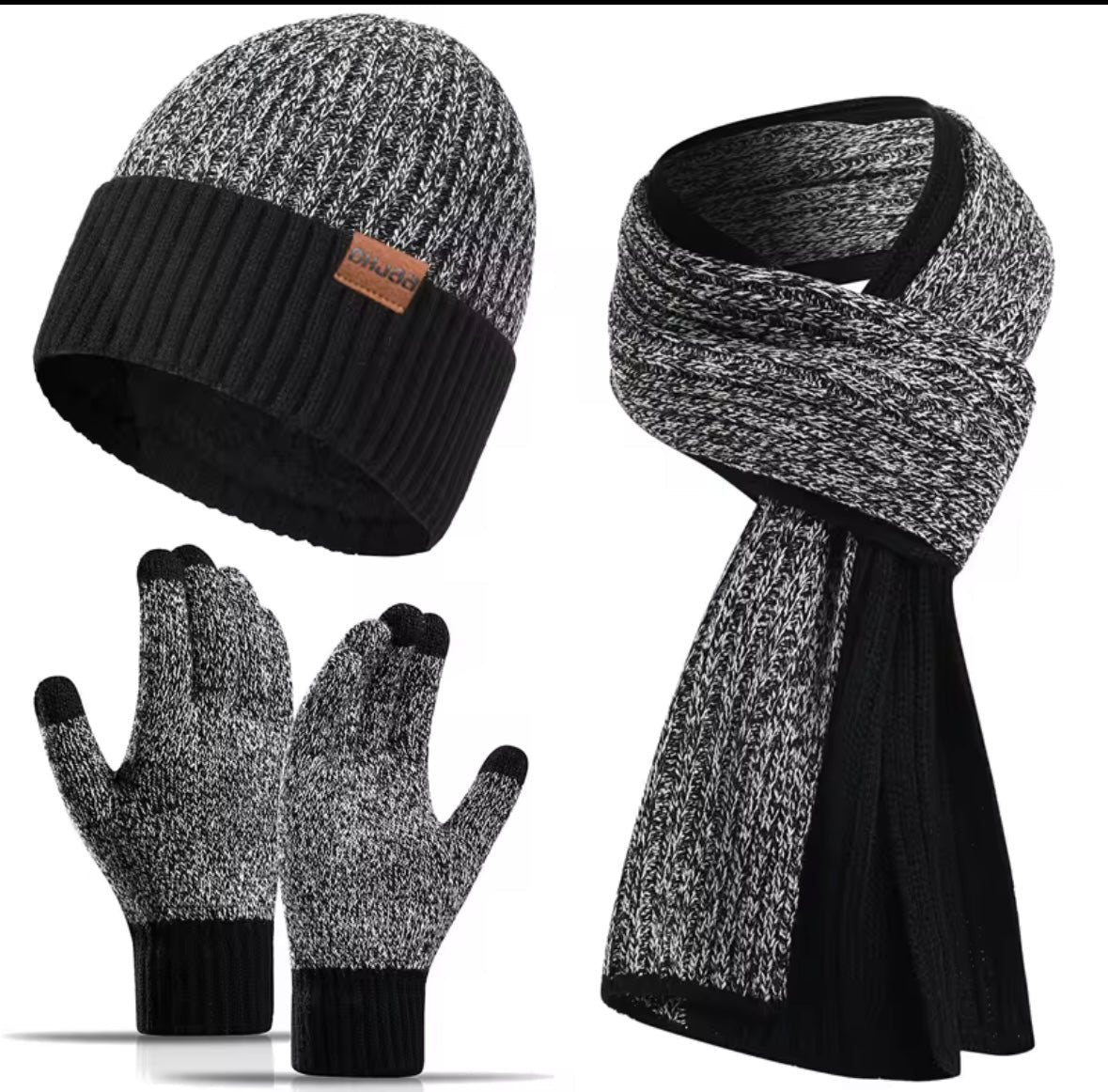 Men’s 3pc Hat Set
