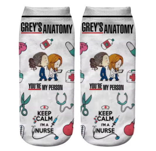 Greys Socks