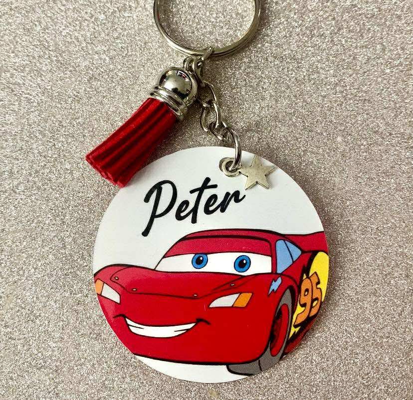 Personalised Character Keychain