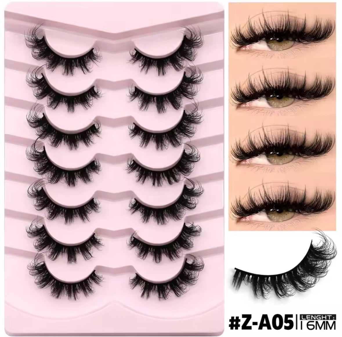 3D Mink Lashes Cat Eyelashes