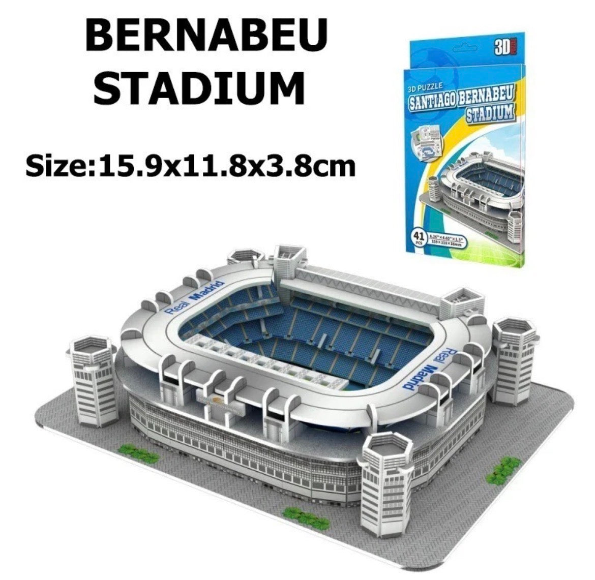 3D Football Stadium Miniature Model