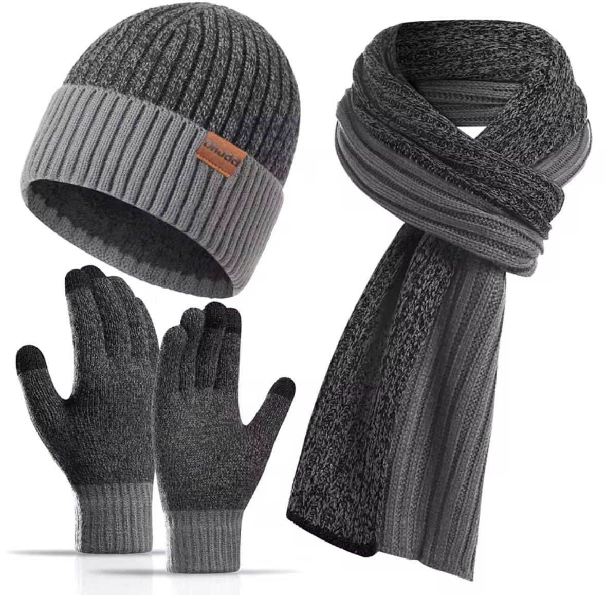 Men’s 3pc Hat Set