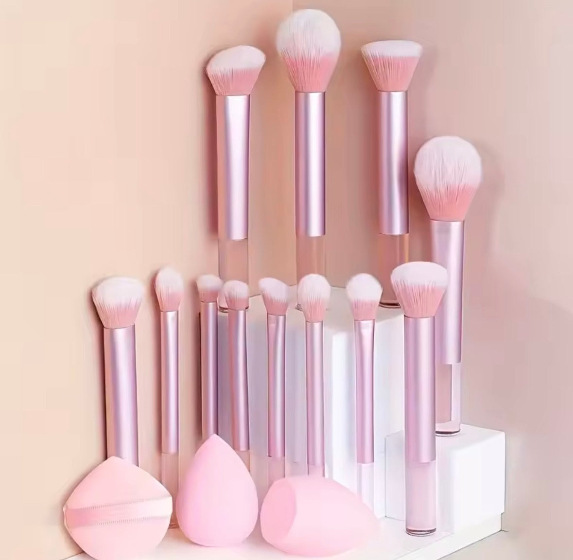 12pc Makeup Brush Set