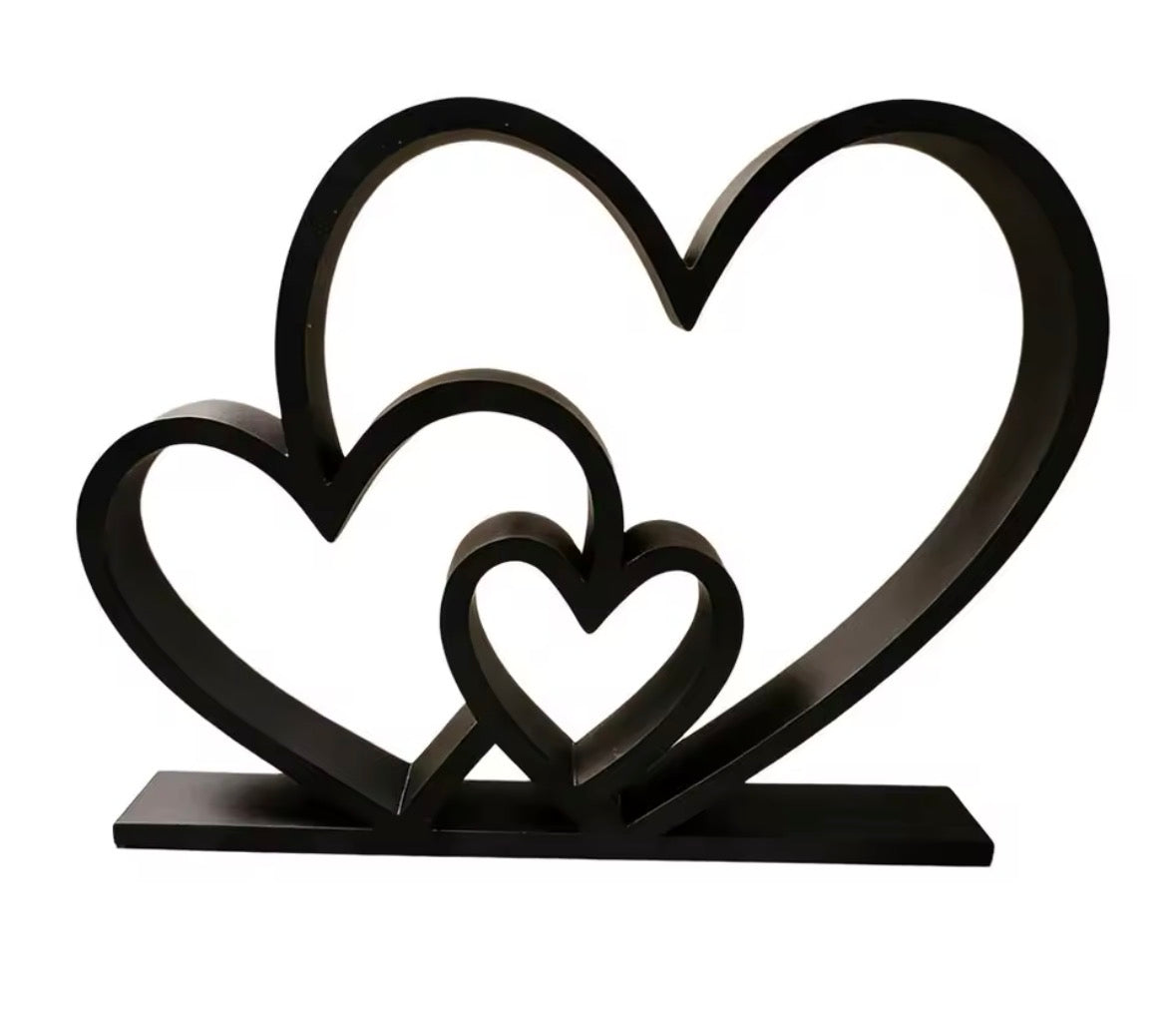 1pcs Heart Sculpture