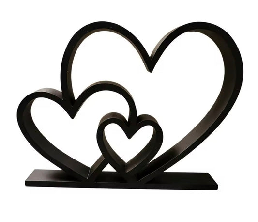 1pcs Heart Sculpture