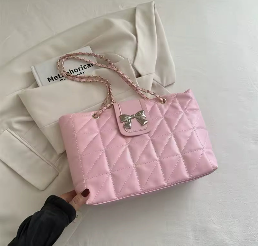 Handbag With Bow Detail