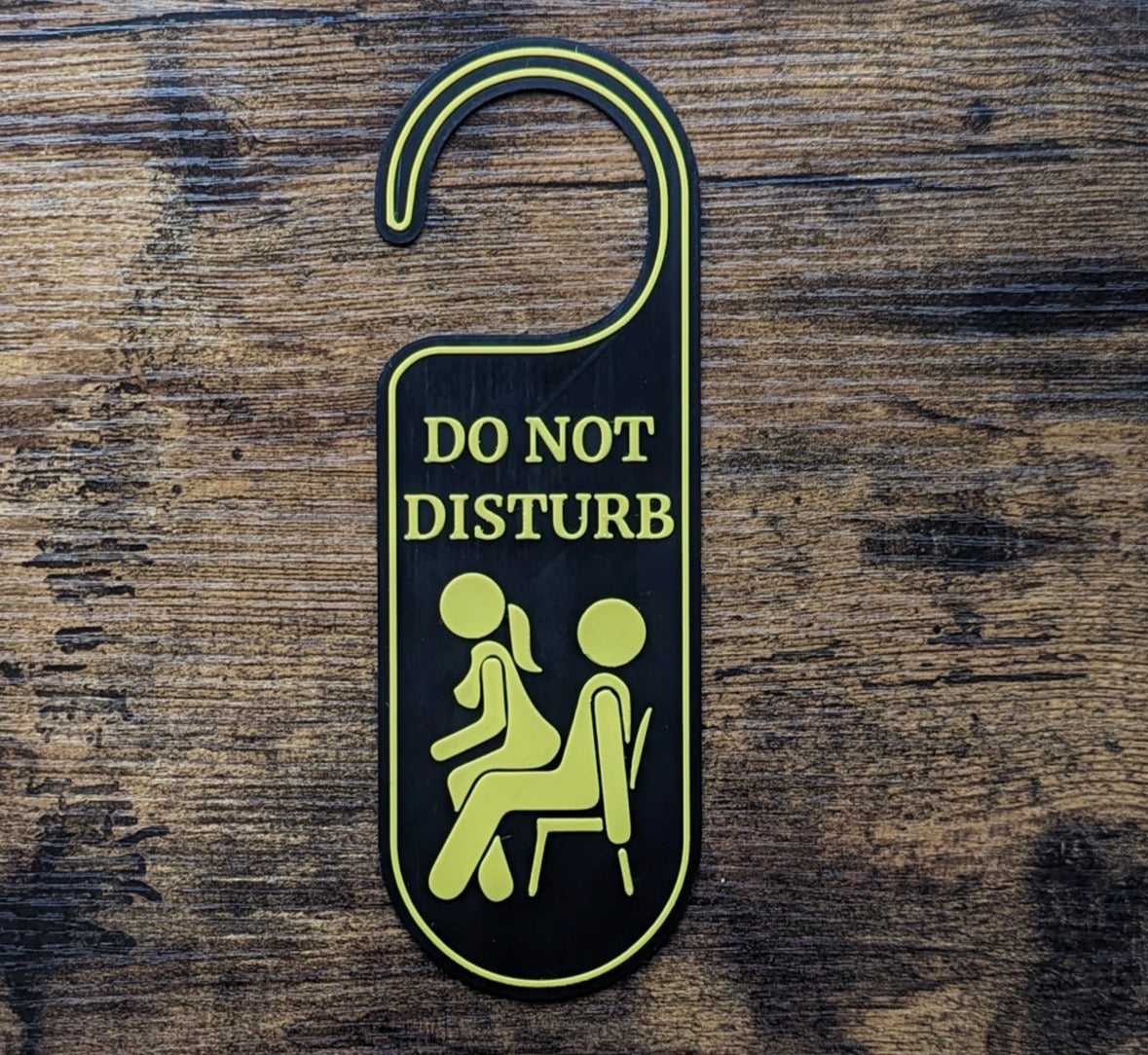 Rude Do Not Disturb Door Sign