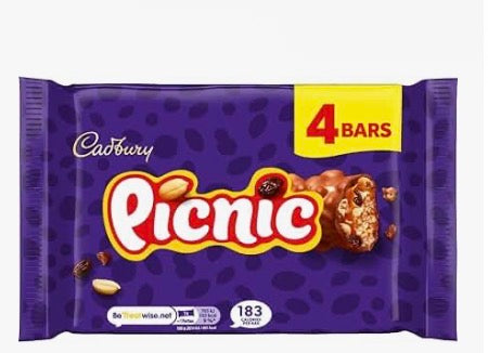 4 Pack Chocolate Bars