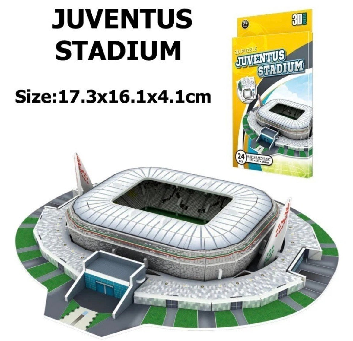 3D Football Stadium Miniature Model