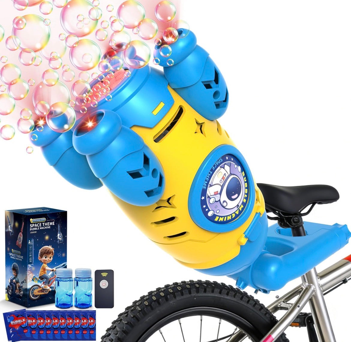 Bike Bubble Machine
