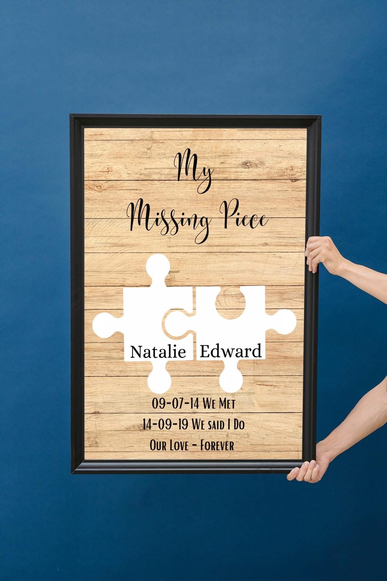 Personalised A4 Print with Frame 1