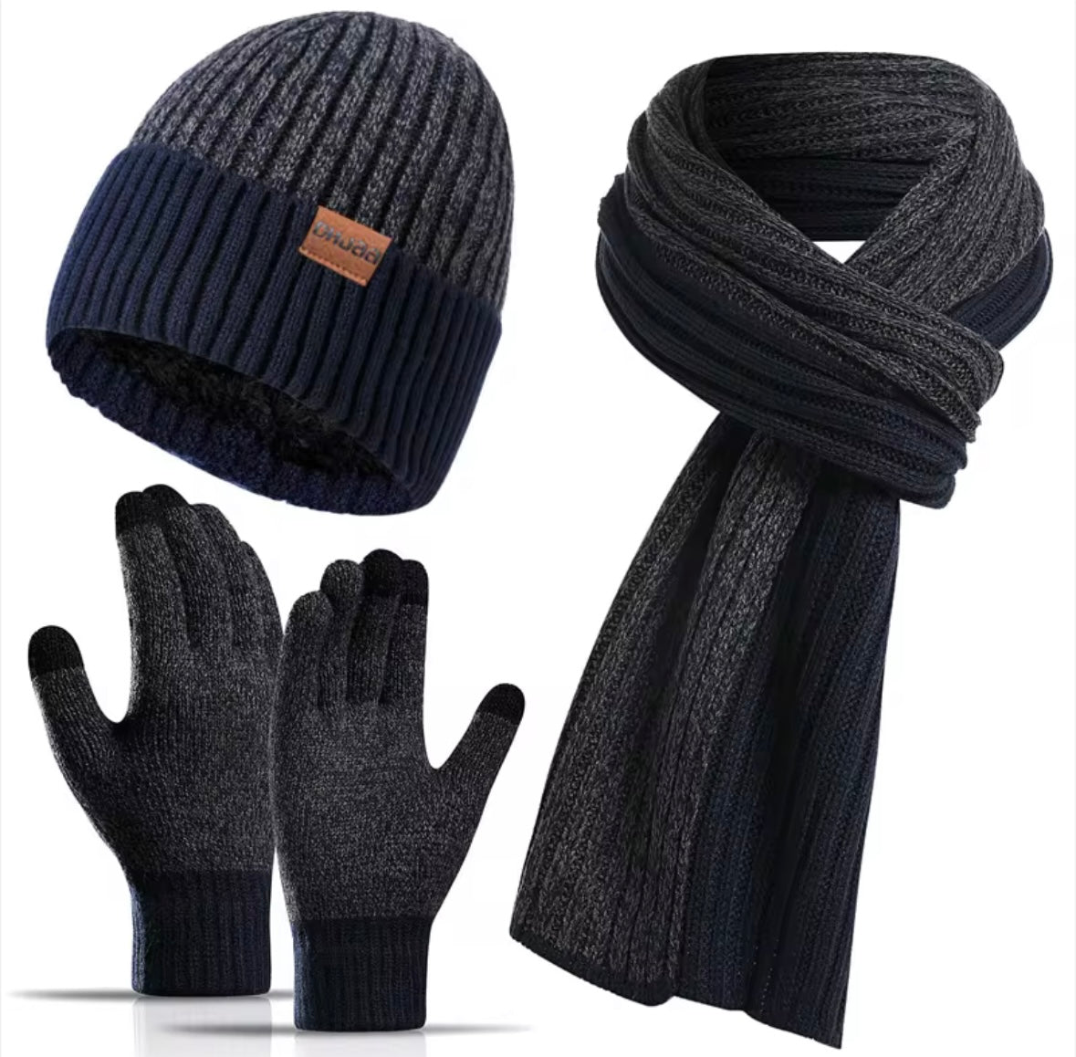 Men’s 3pc Hat Set
