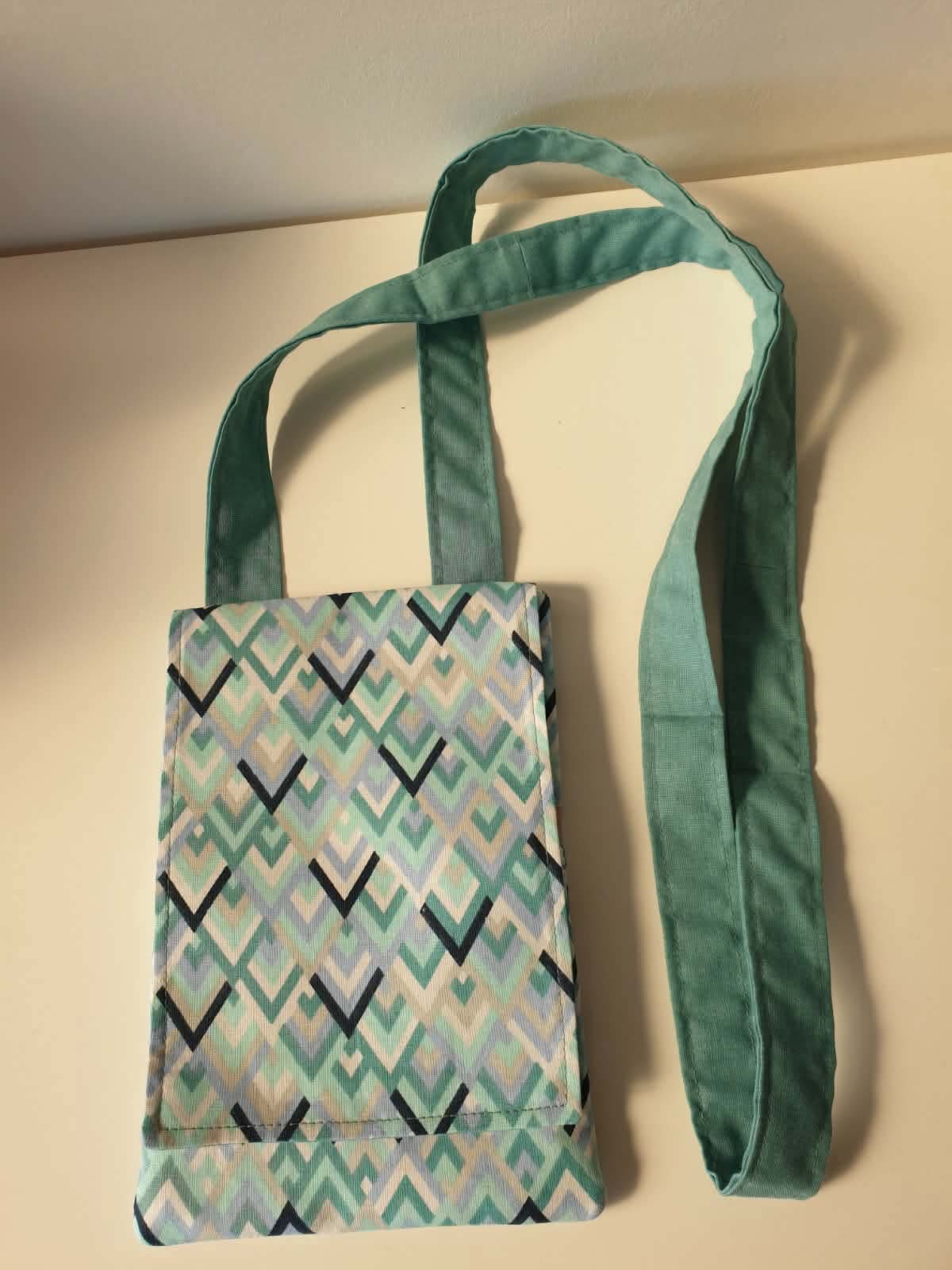 Handmade Phone Bag With Zip