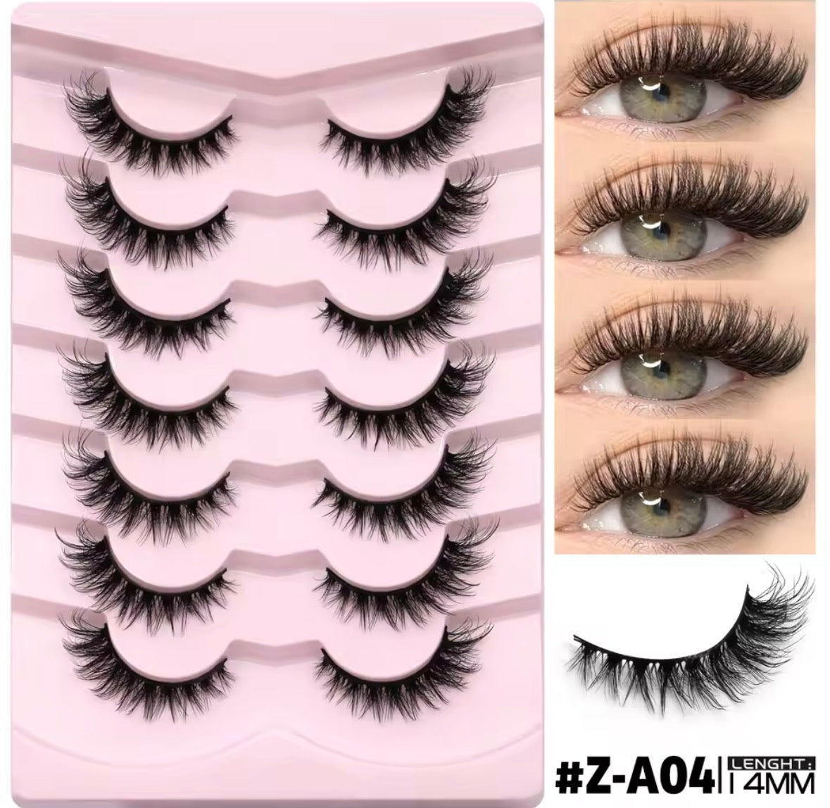 3D Mink Lashes Cat Eyelashes