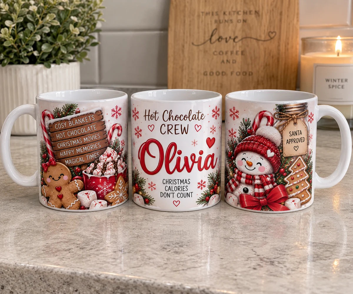 Personalised Christmas Mugs