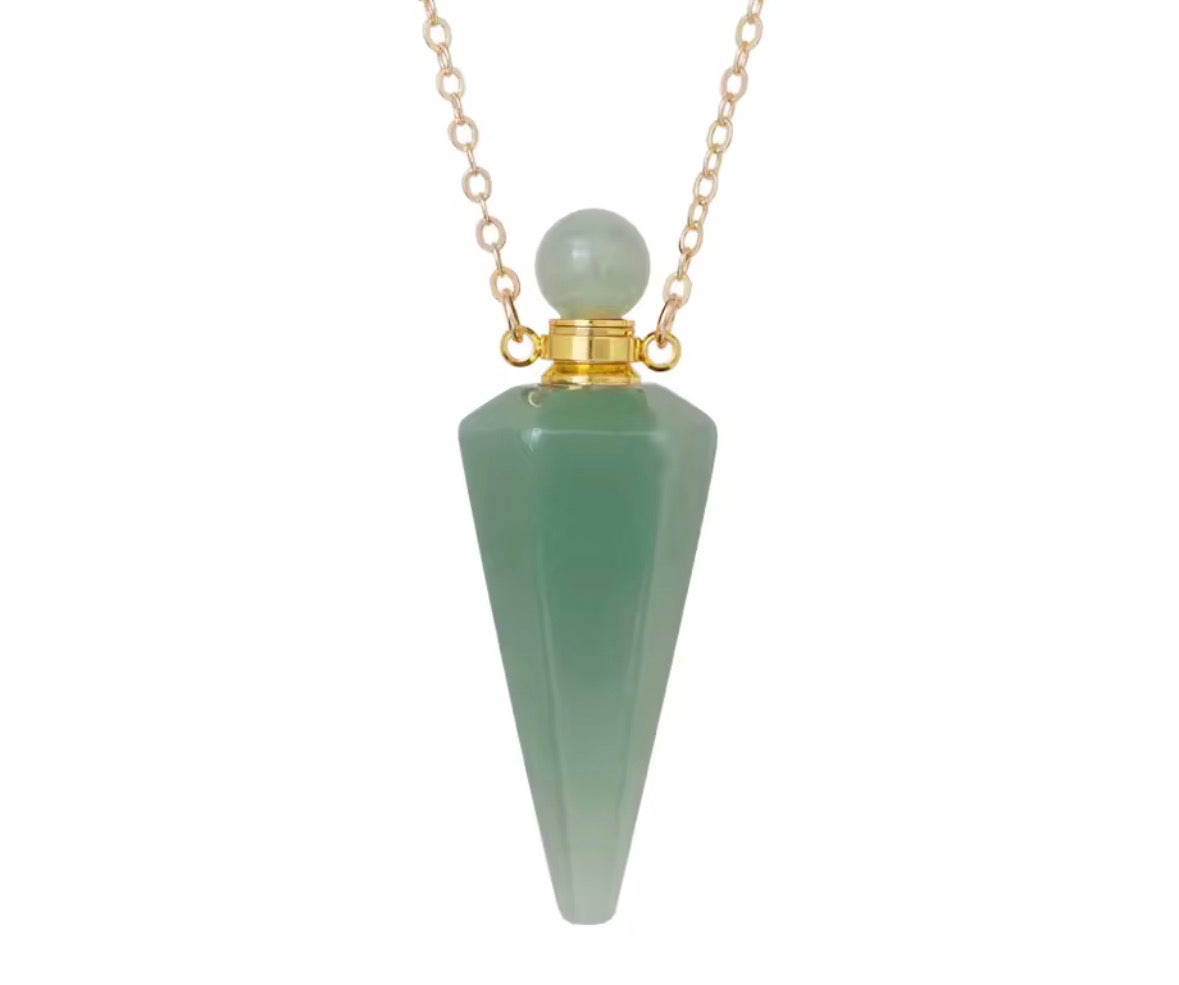 Crystal Perfume Necklace