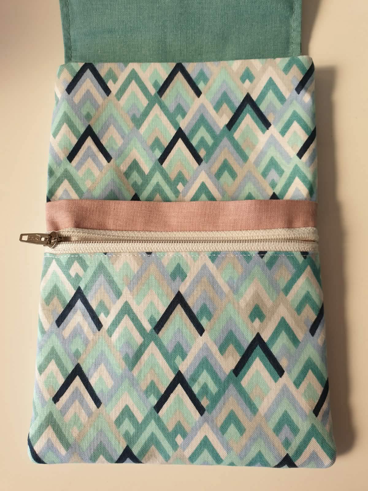 Handmade Phone Bag With Zip