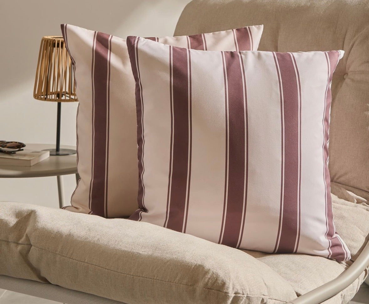 Garden Cushion Covers Only 2 Pack Water Resistant