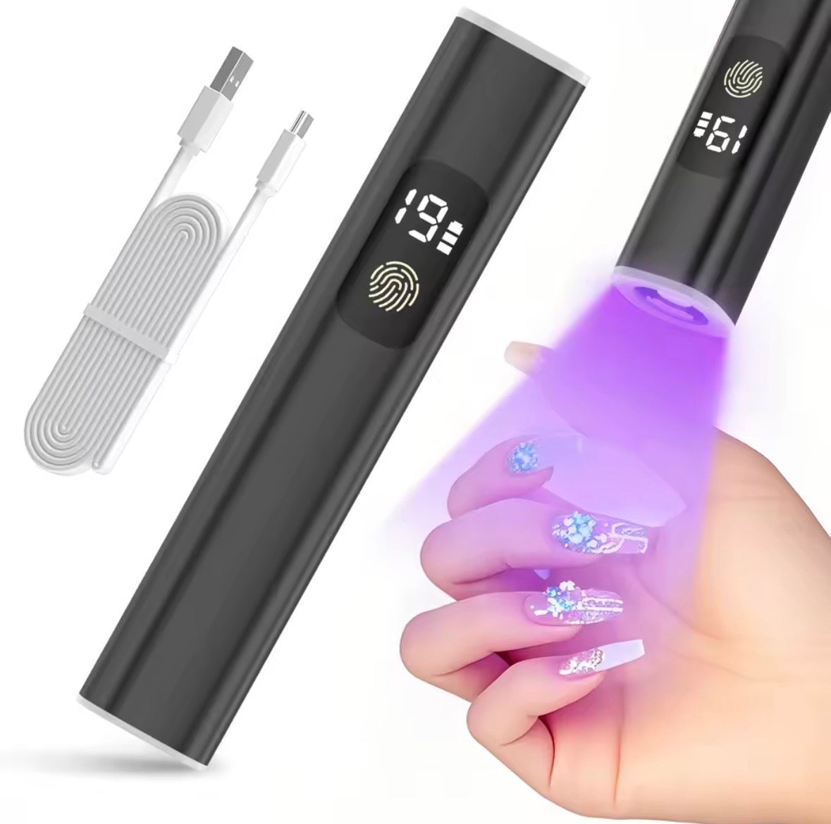 Portable Quick Dry Nail Dryer Machine Mini UV LED