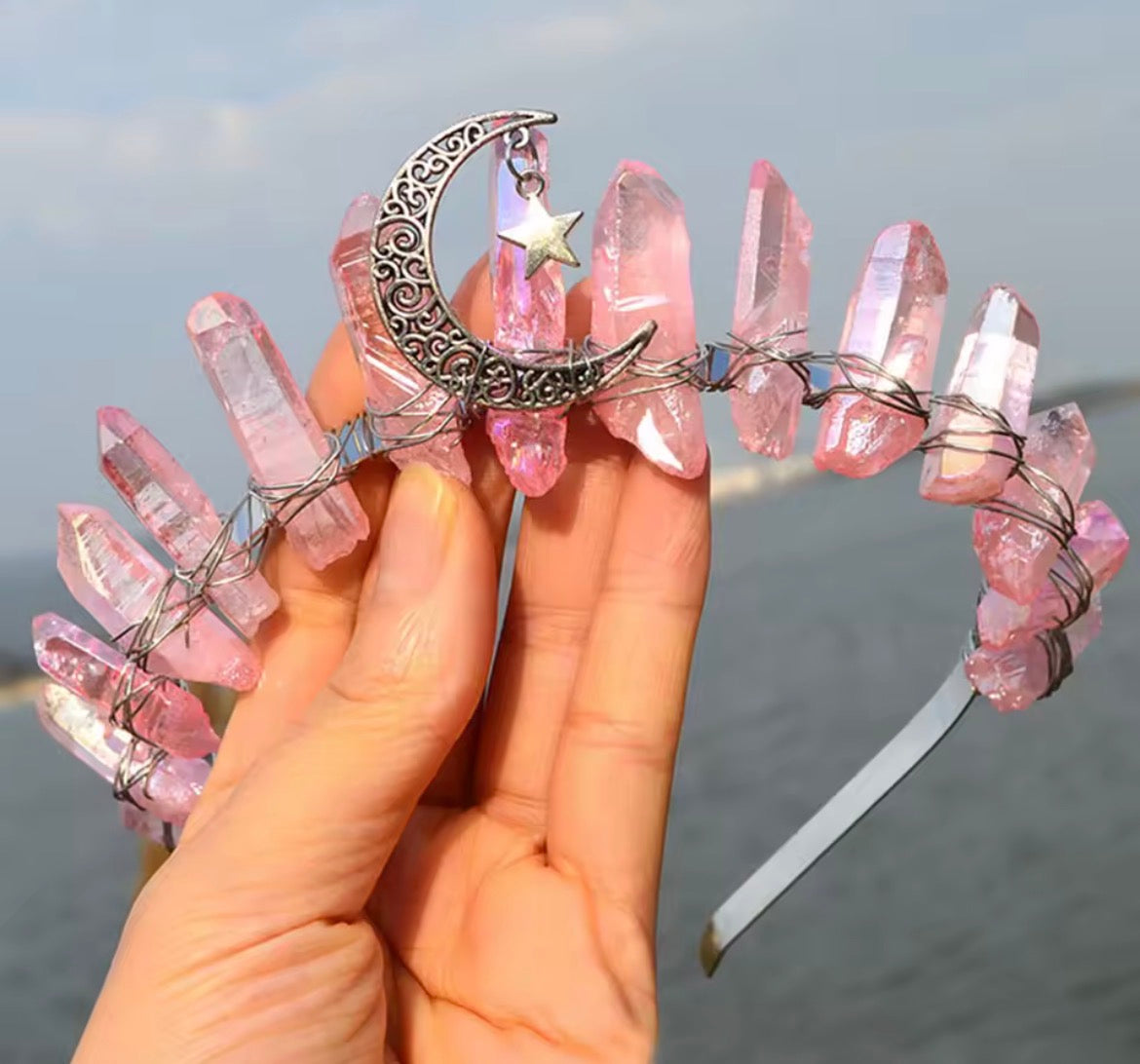 Crystal Tiara Crown Headband