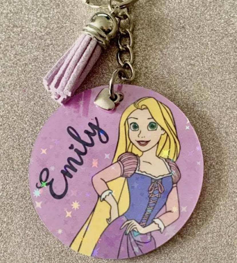 Personalised Character Keychain