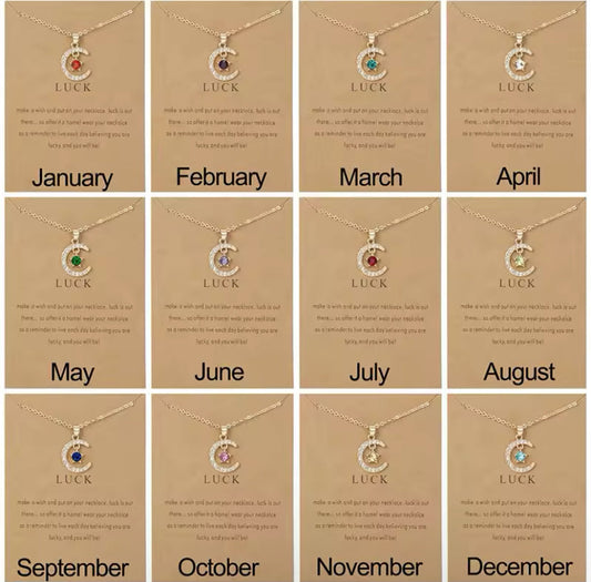 Birthstone Necklaces
