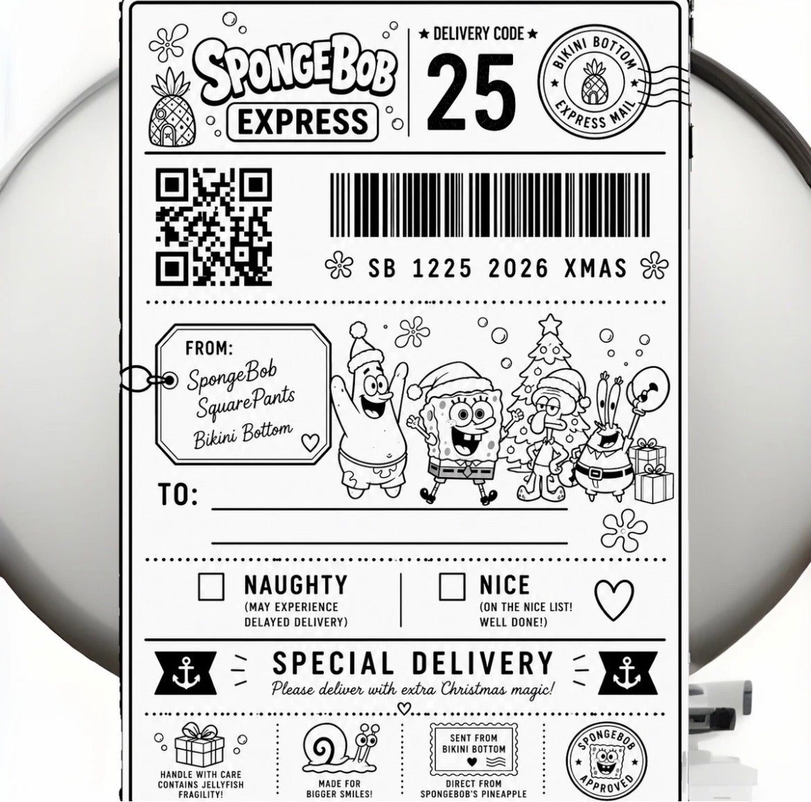 10 Christmas Labels