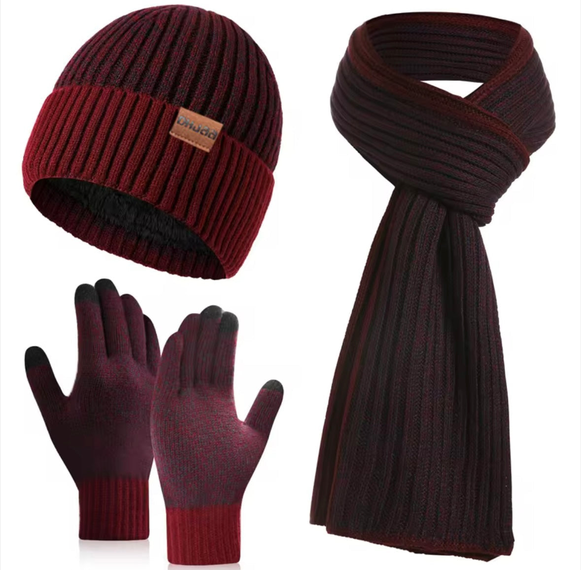 Men’s 3pc Hat Set