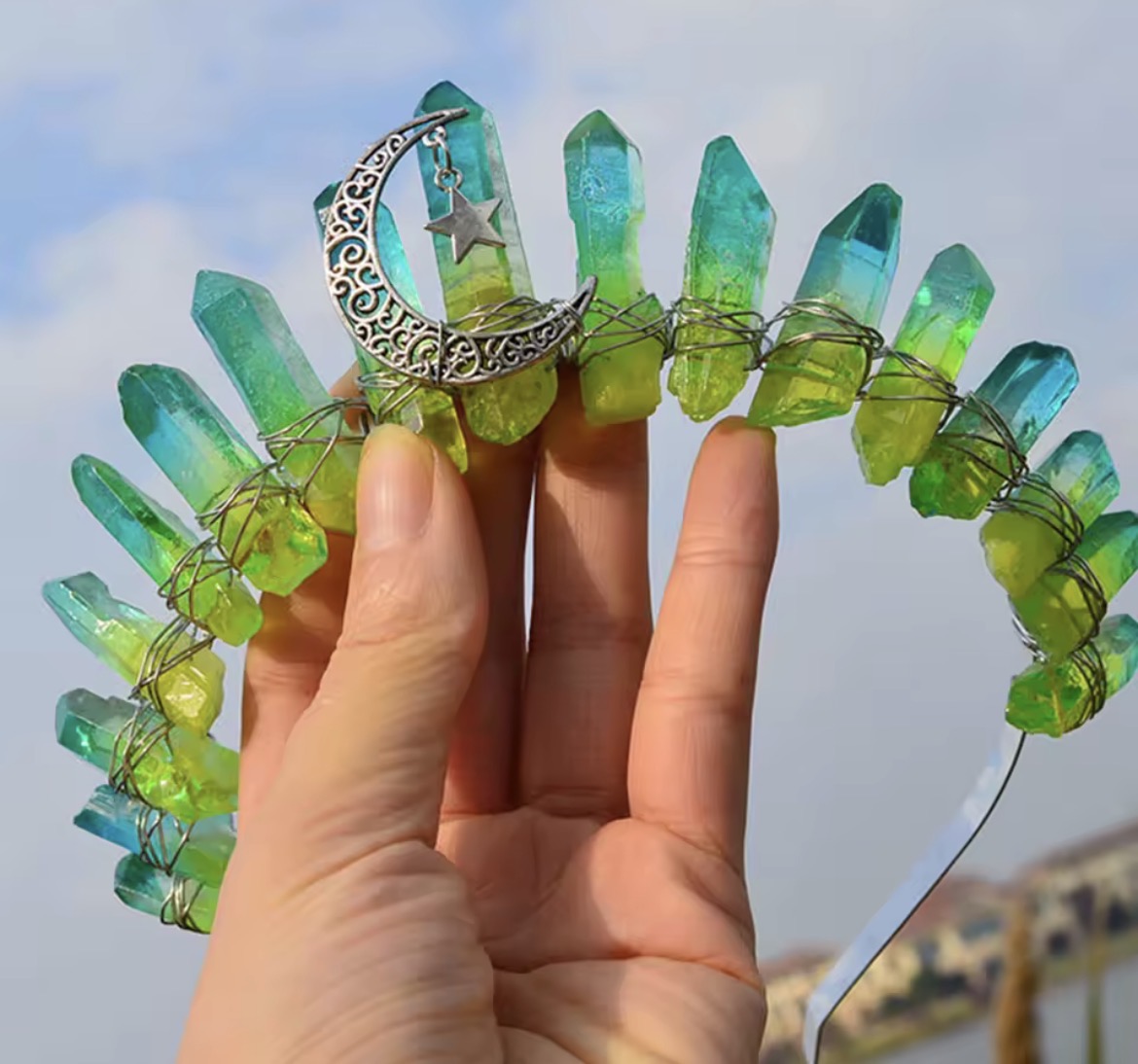 Crystal Tiara Crown Headband