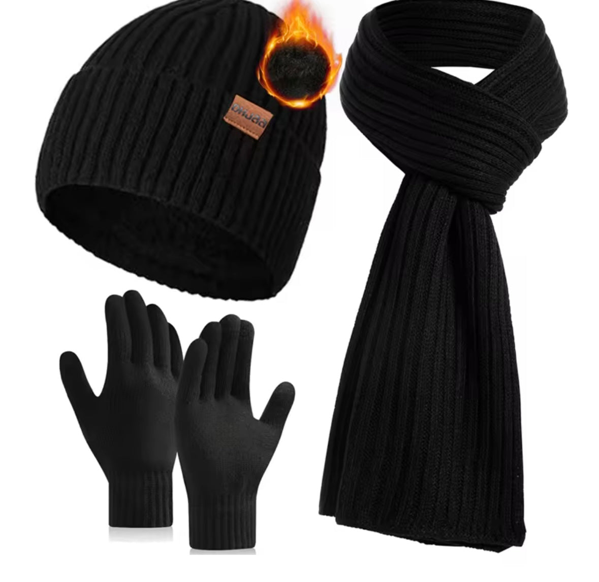 Men’s 3pc Hat Set