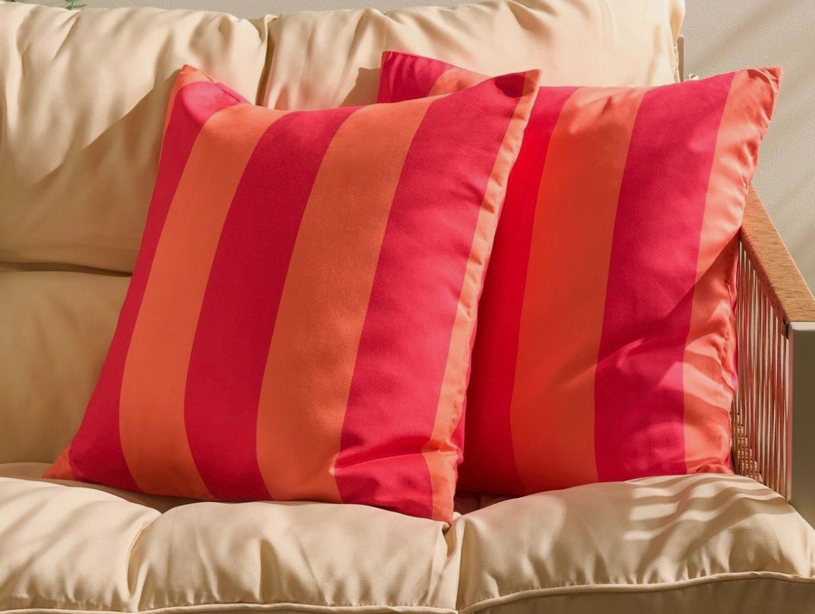 Garden Cushion Covers Only 2 Pack Water Resistant