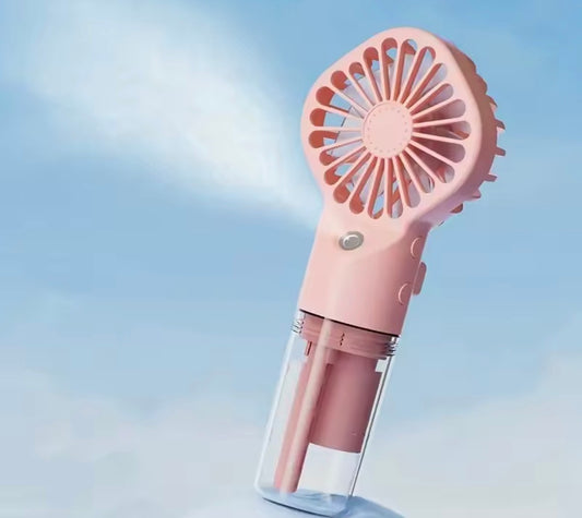 Fan With Spray Mist