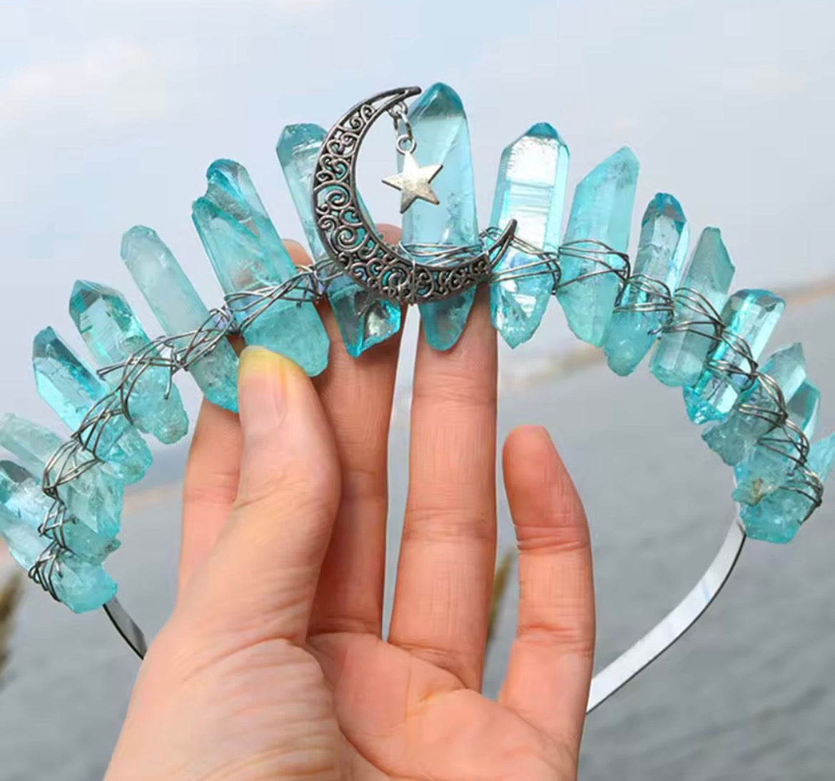 Crystal Tiara Crown Headband
