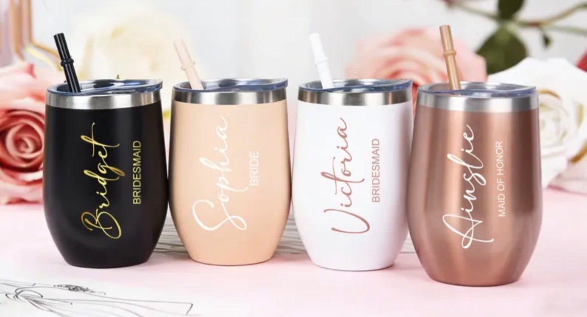 Personalised Wine Tumbler