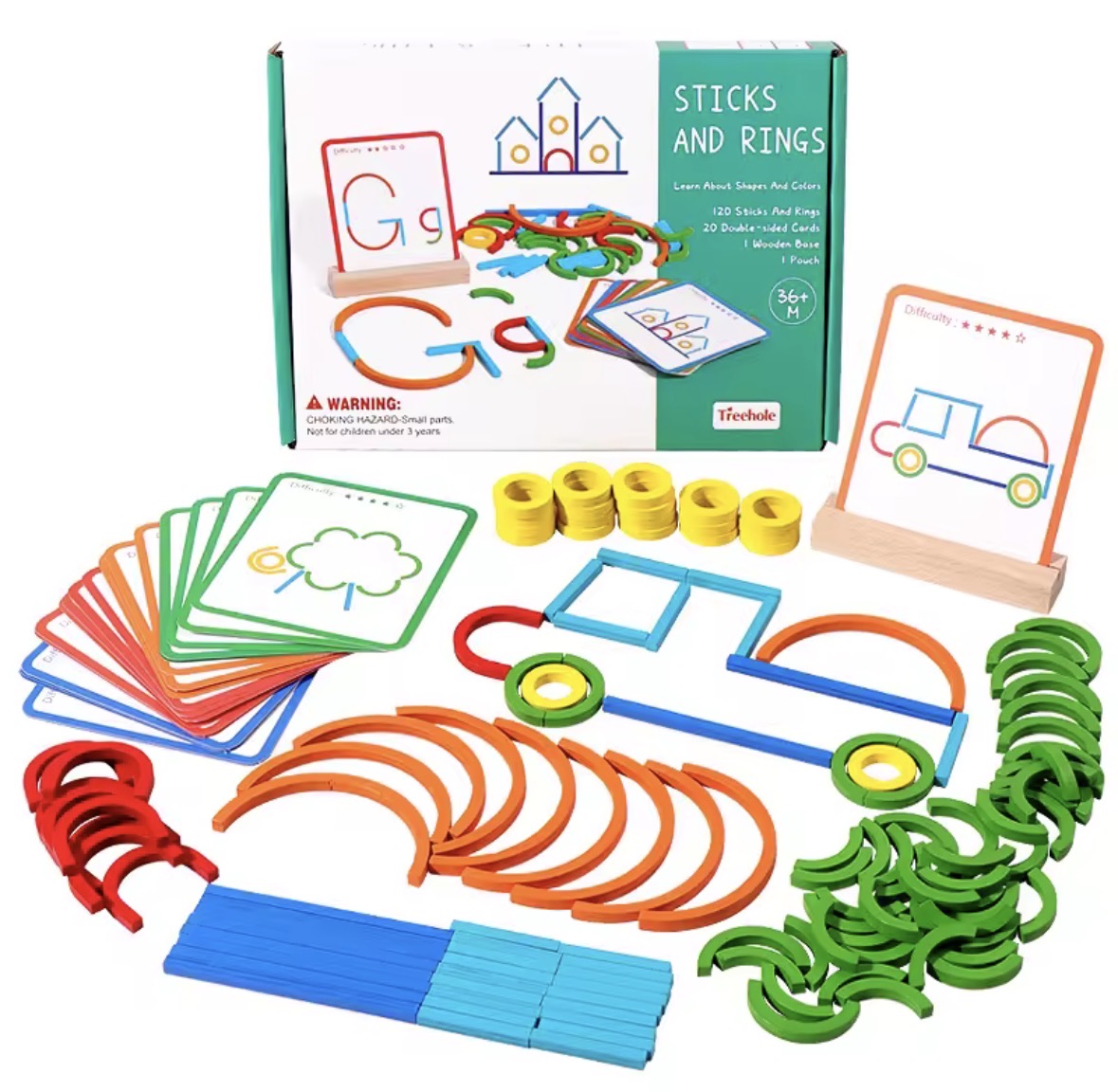 Sticks And Ring Puzzle 1