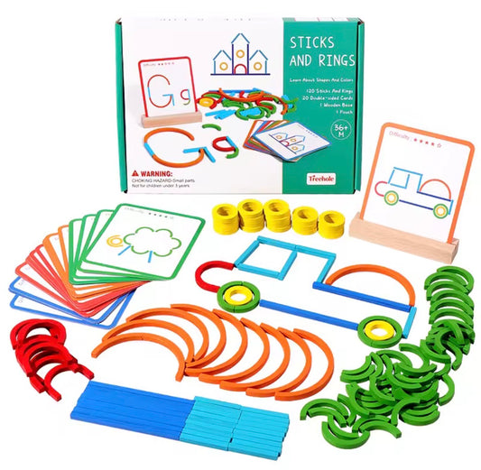 Sticks And Ring Puzzle 1