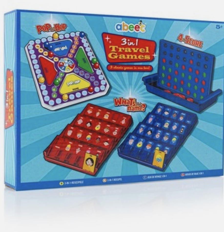 3 Travel Games Holiday