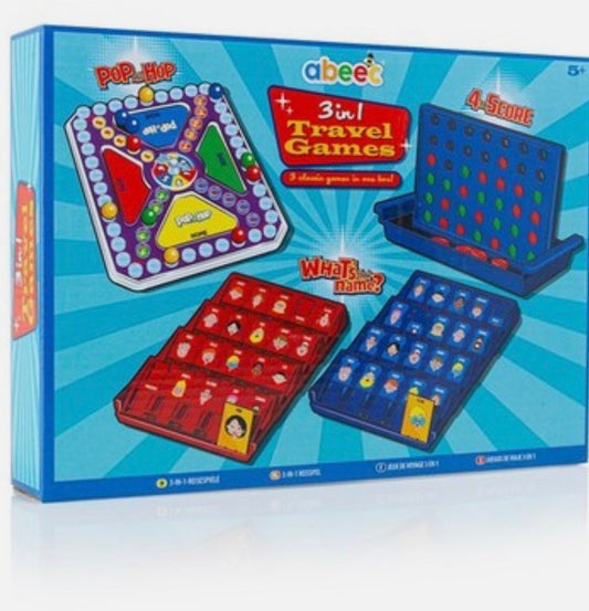 3 Travel Games Holiday