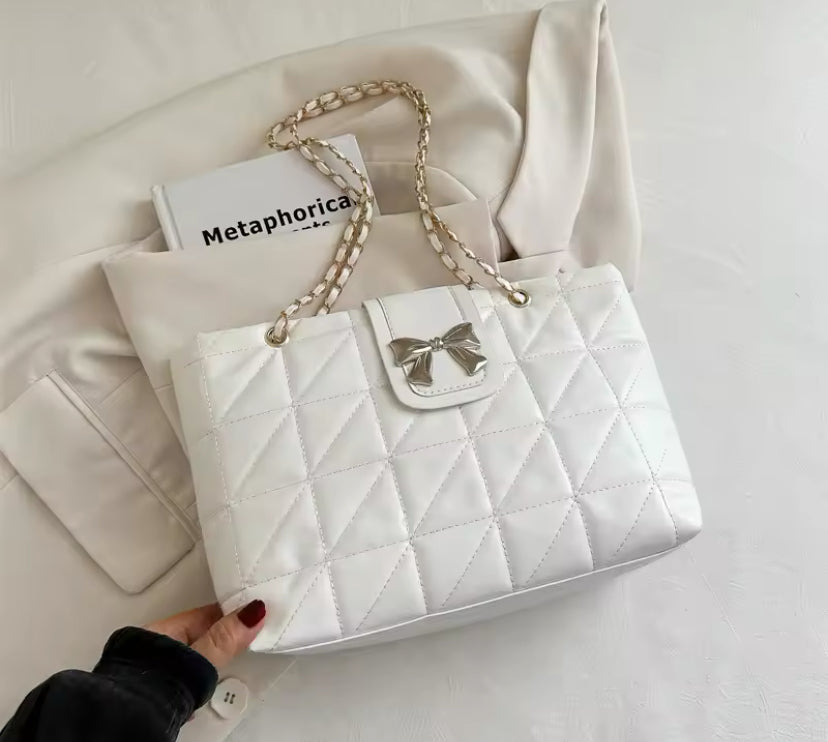 Handbag With Bow Detail