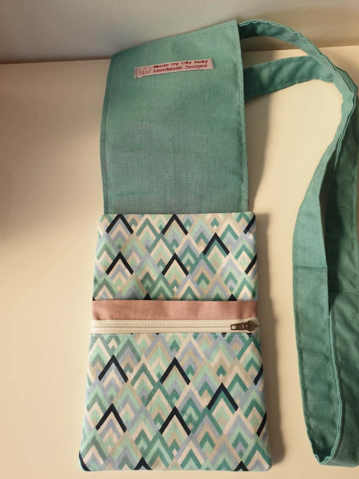 Handmade Phone Bag With Zip