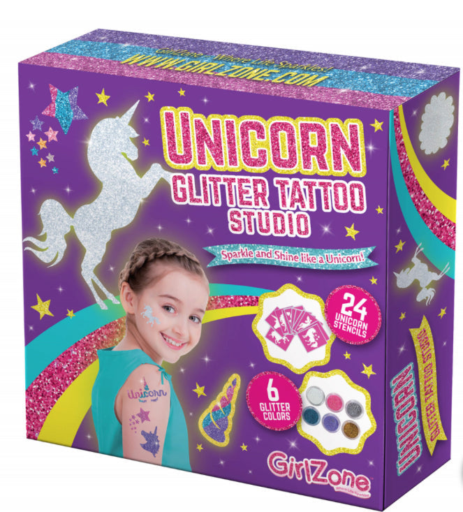 Unicorn Glitter Tattoo Studio