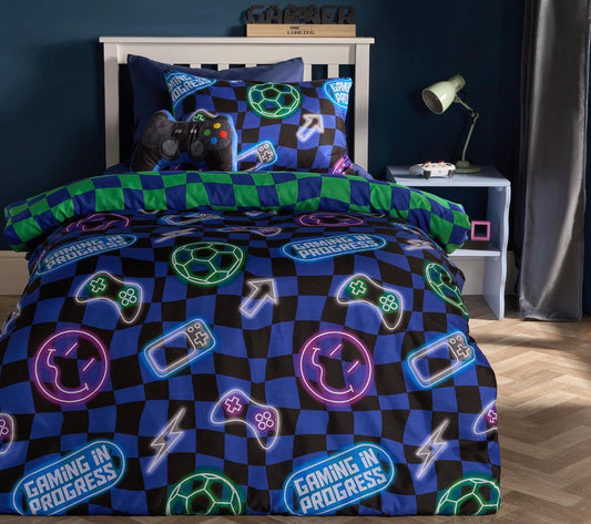 Checkerboard Duvet Set