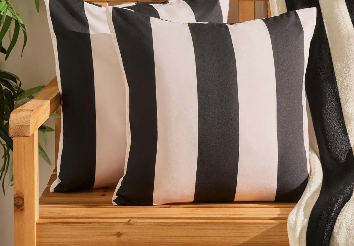 Garden Cushion Covers Only 2 Pack Water Resistant