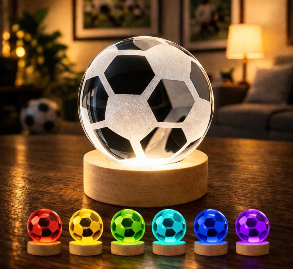 3D Crystal Ball Lamp